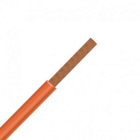 vodič medený HO5V - K CYA 1 oranžový